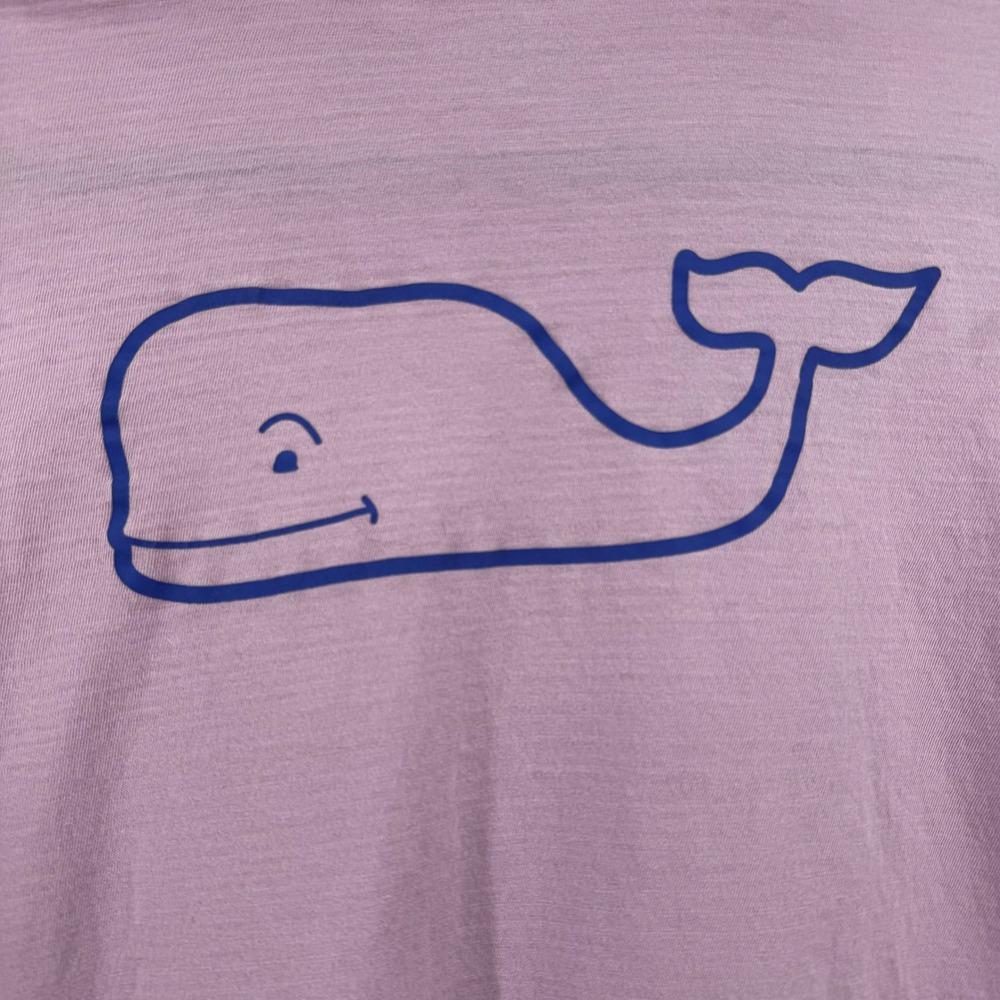 Vineyard Vines Women's Pink Hoodie Long Sleeve Whale Logo Cotton Size M Coastal‎ - Picture 9 of 13